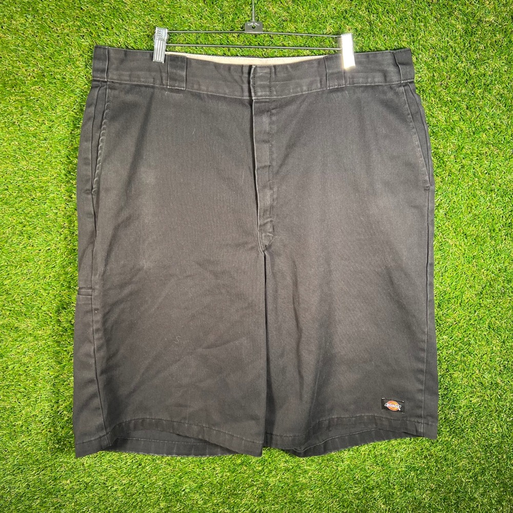 Dickies Mens Black Loose Fit Multi-Pocket Work Shorts Size 40 42283BK Workwear